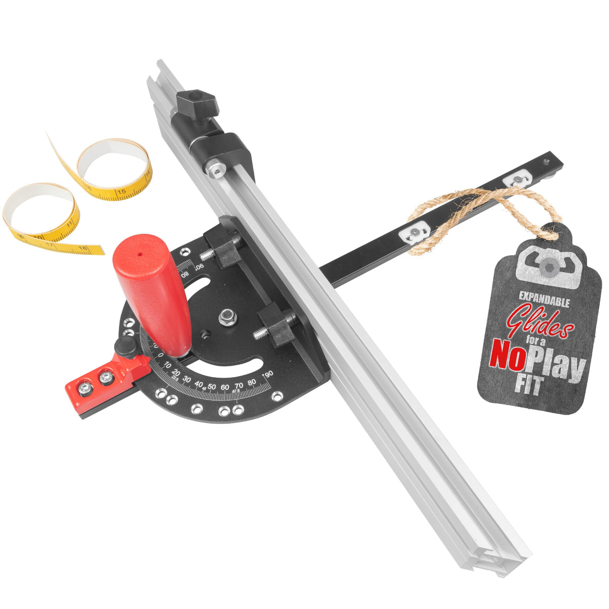 Table Saw Miter Gauge with Fence H98825