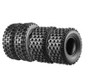 Set of 4 Sport ATV Tires 22x7-10 Front & 20x10-9 Rear 4PR Y26773