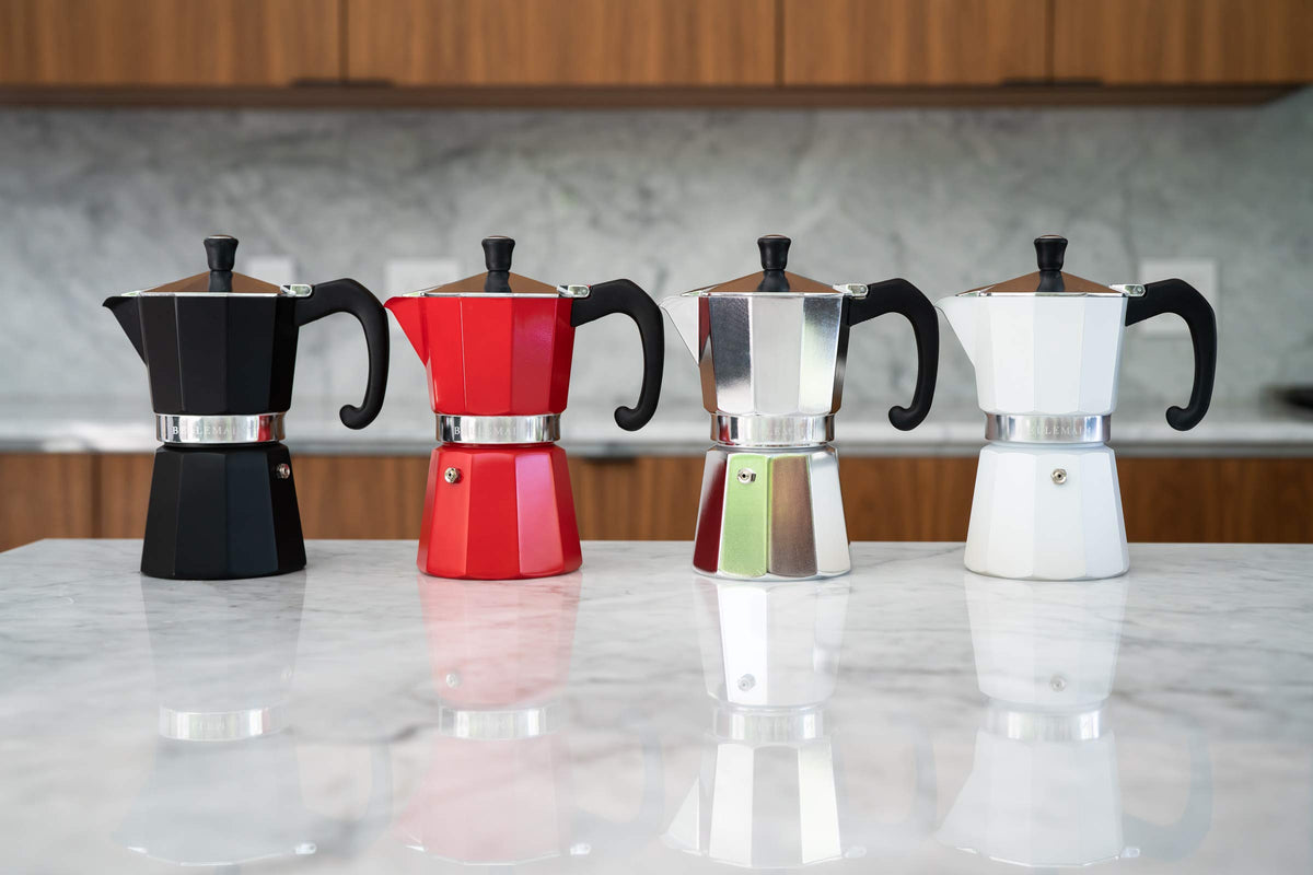 Stovetop Espresso Maker 6-Cup Silver K172533