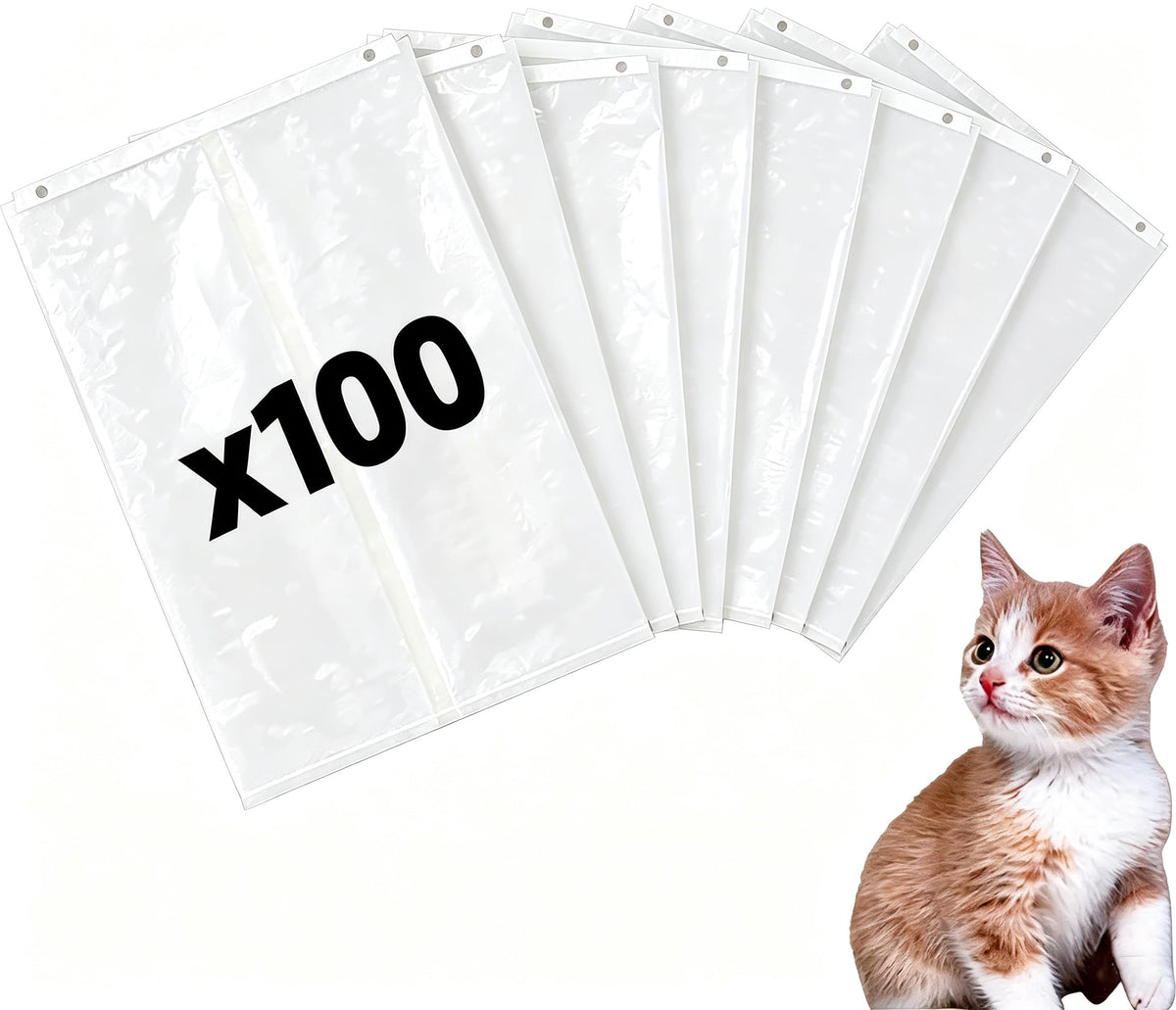 100 Pcs Cat Litter Box Liners N3321