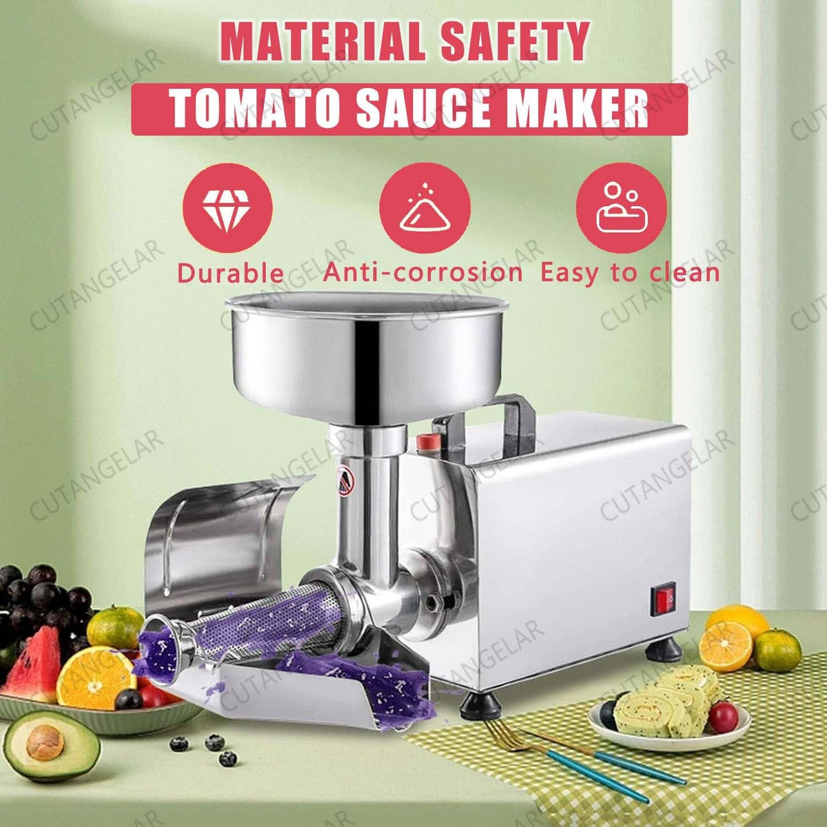 450W Stainless Steel Electric Sauce Maker G9279