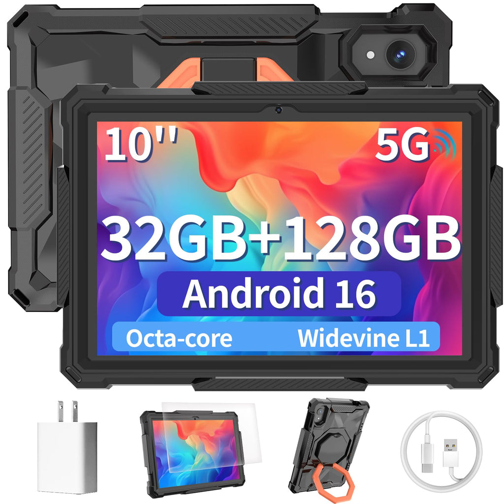 10 Inch Android 16 Tablet 32GB RAM 128GB ROM A635