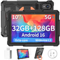 10 Inch Android 16 Tablet 32GB RAM 128GB ROM A635