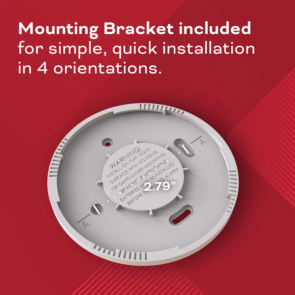 Smoke & Carbon Monoxide Detector, AA Battery Powered, 1 Pack V169513