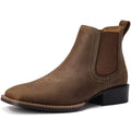 Western Cowboy Boots Square Toe Chelsea Ankle Boots M46341