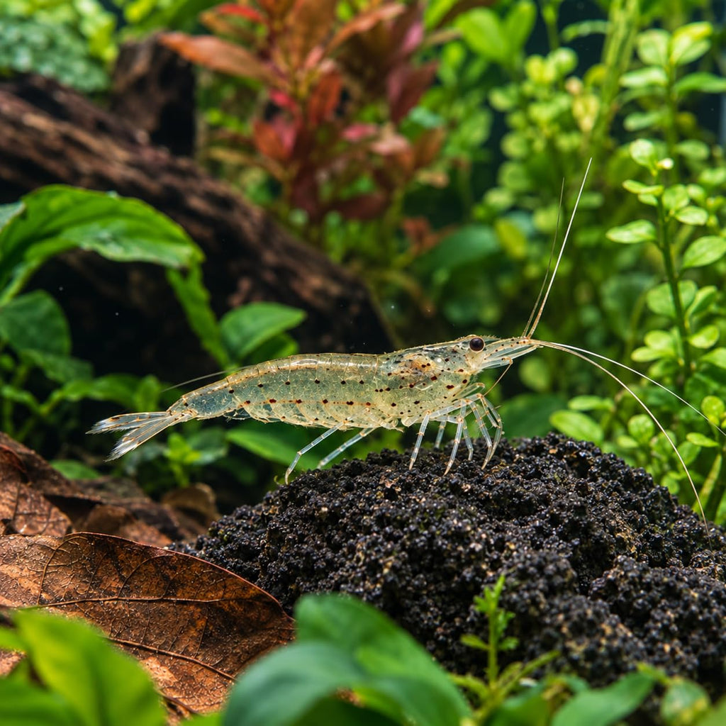 10 Freshwater Aquarium Shrimp Live O1140