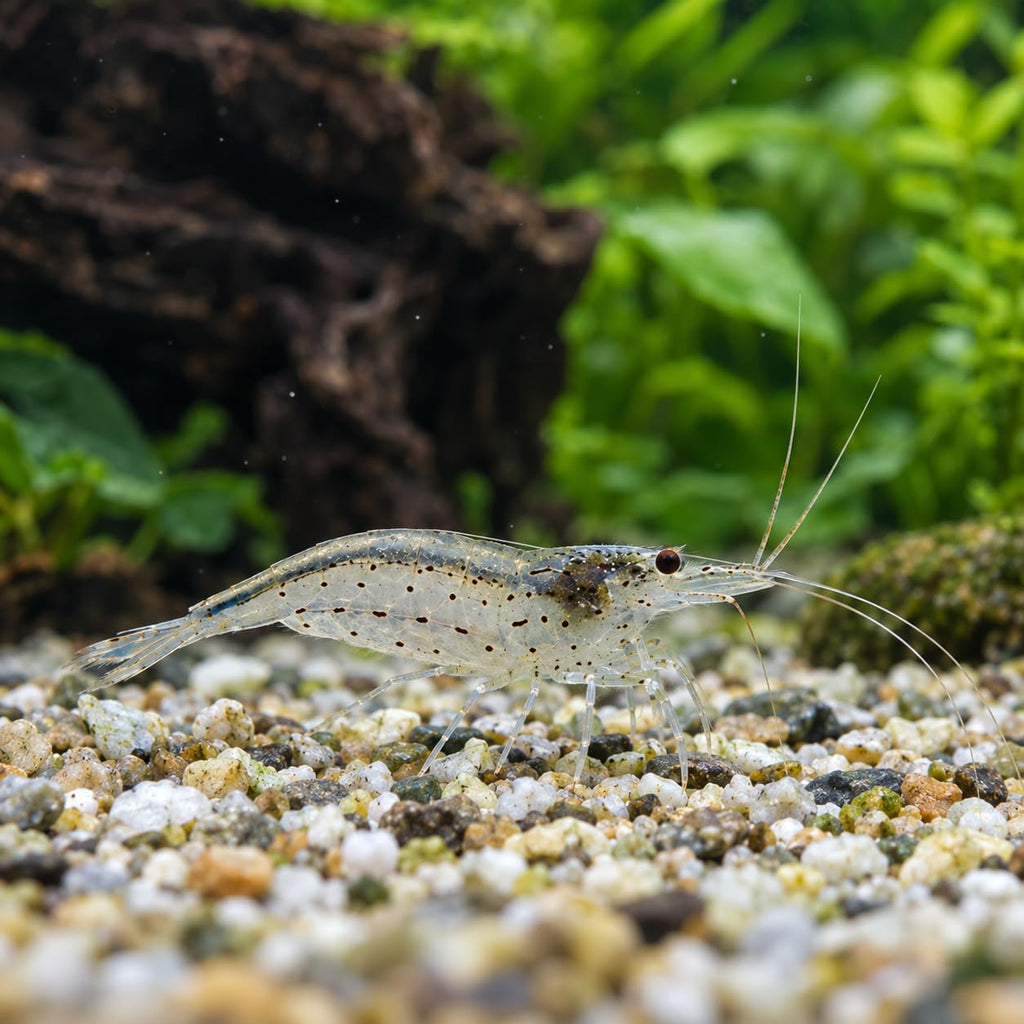 10 Freshwater Aquarium Shrimp Live O1140