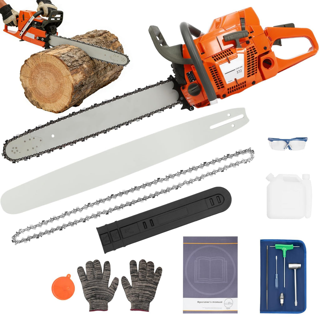 24" 72CC Gas Powered Chainsaw O287
