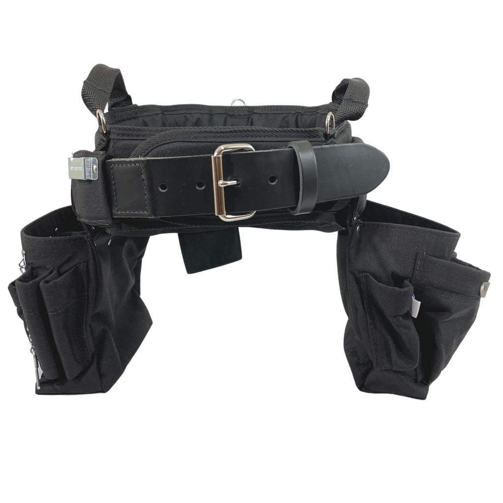 Black Leather Heavy Duty Tool Belt O602