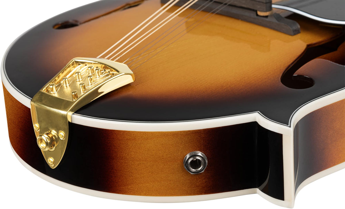 Solid Top F-Style Acoustic-Electric Mandolin Tobacco Sunburst L20099