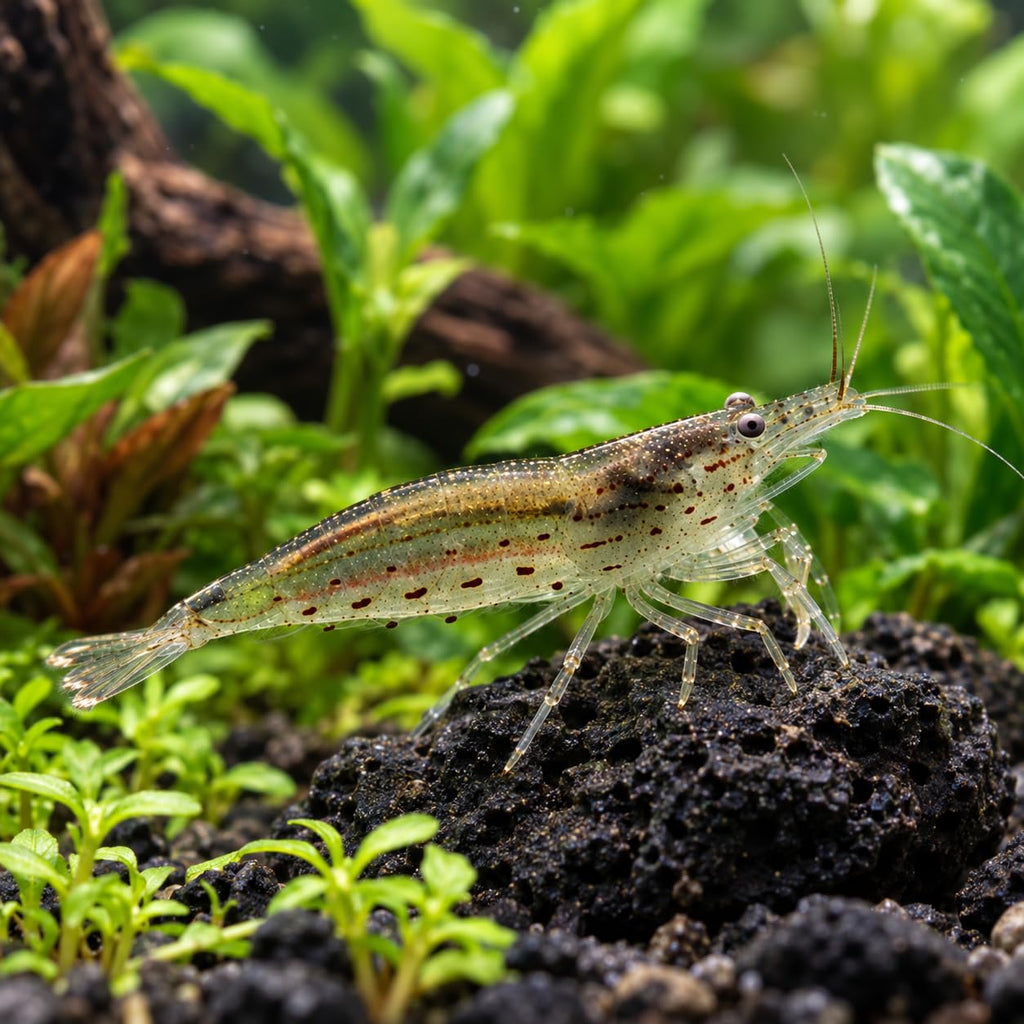 10 Freshwater Aquarium Shrimp Live O1140