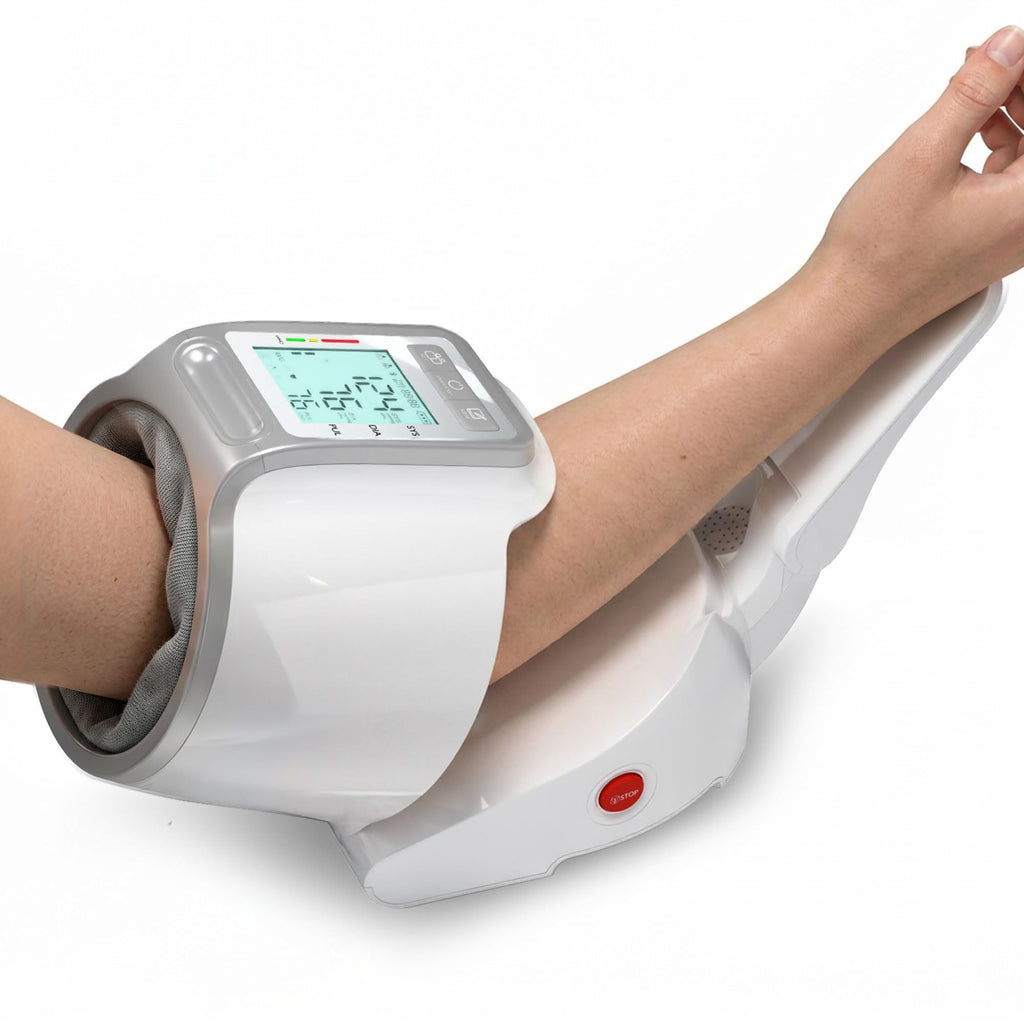 Upper Arm Blood Pressure Monitor with Barrel Cuff J738