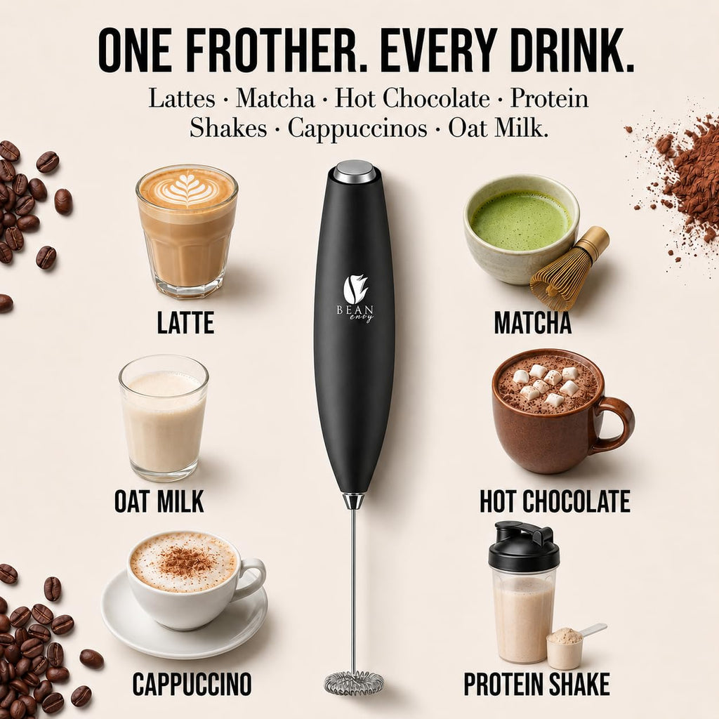 Black Handheld Milk Frother R31332