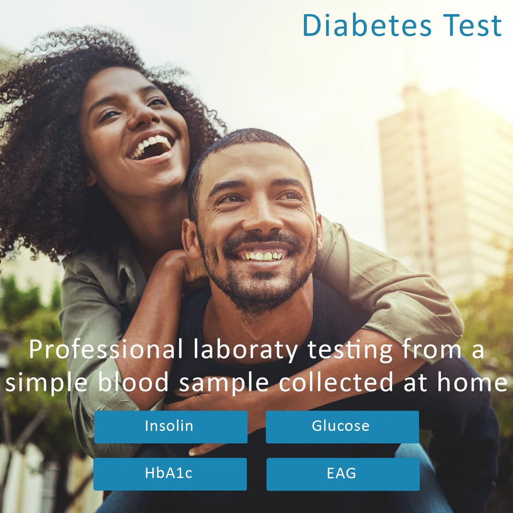 Diabetes Test – Blood Sugar Health – Insulin, Glucose, HbA1c, and EAG J154591