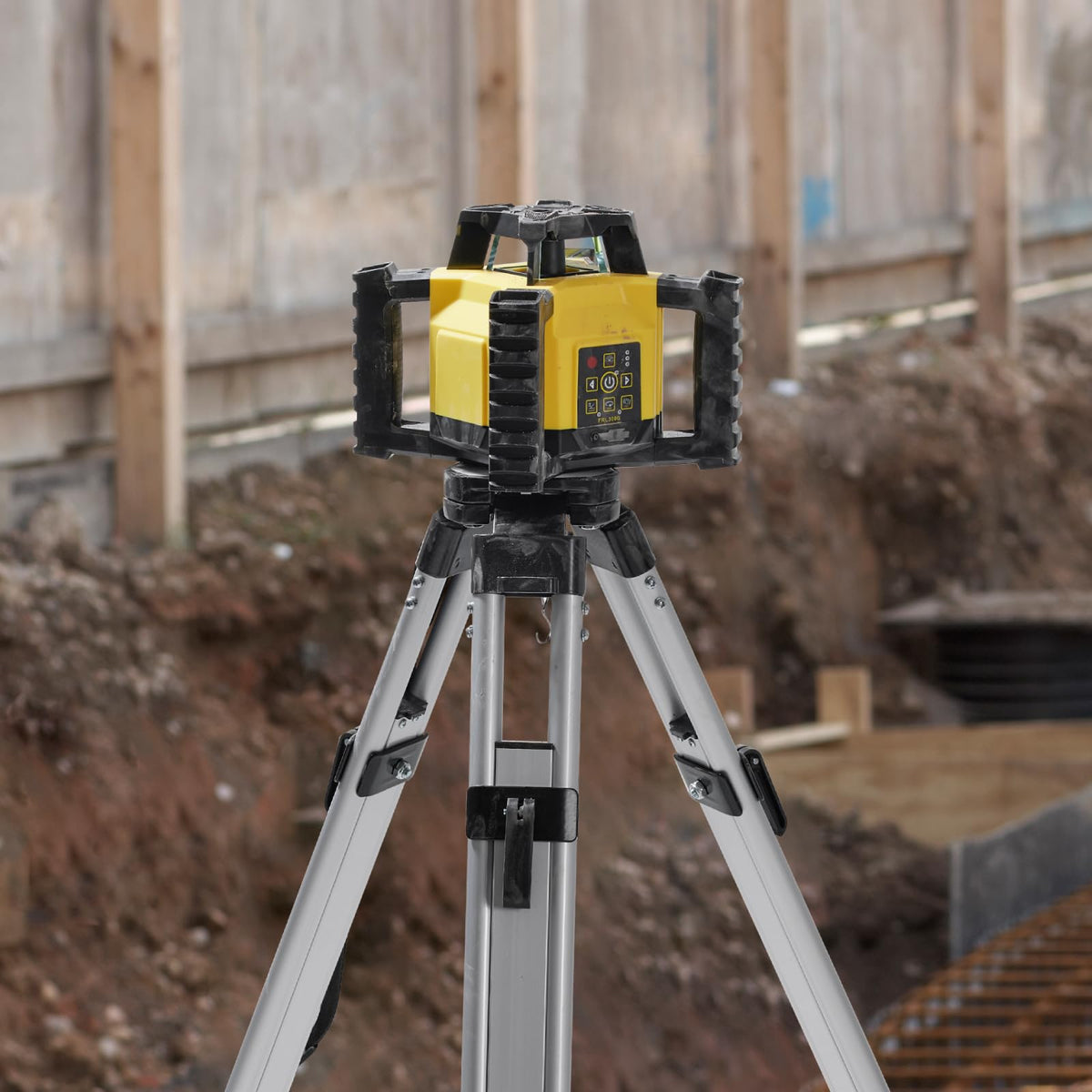 Green Self-Leveling Rotary Laser Level Kit with Tripod O8584