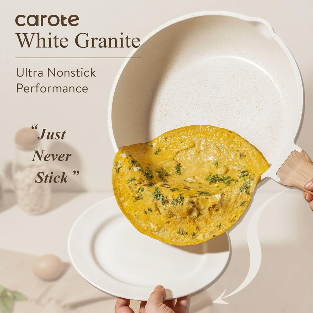 21 Pc Nonstick Cookware Set with Egg Pan M31209