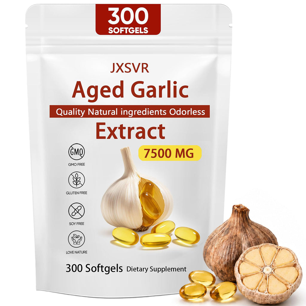 Odorless Aged Garlic Extract 300 Softgels O6467