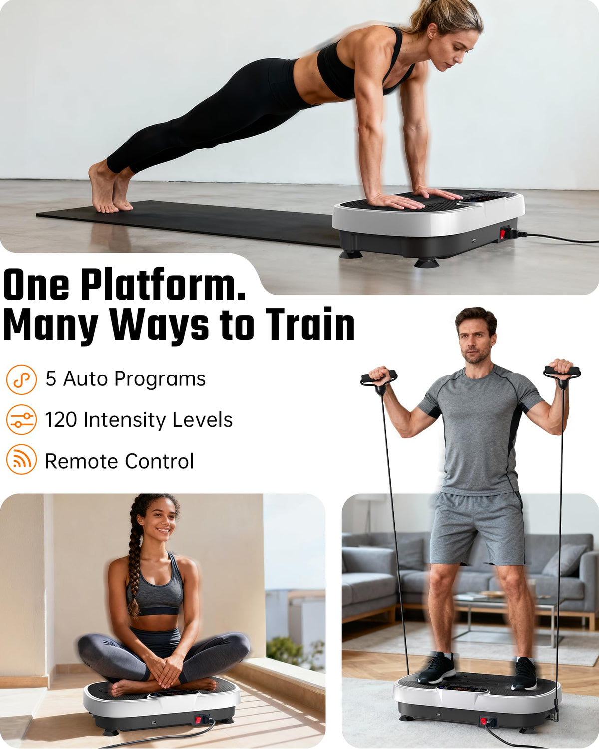 Vibration Plate Exercise Machine L114