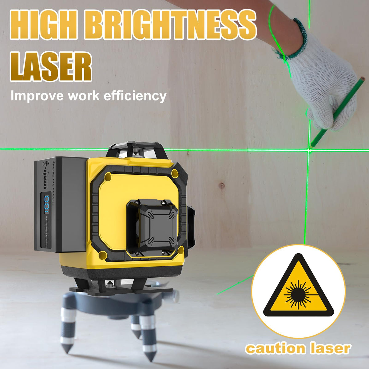 16 Laser Level with Tripod A29532