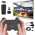 Retro Game Console with 2.4G Wireless Controllers D352