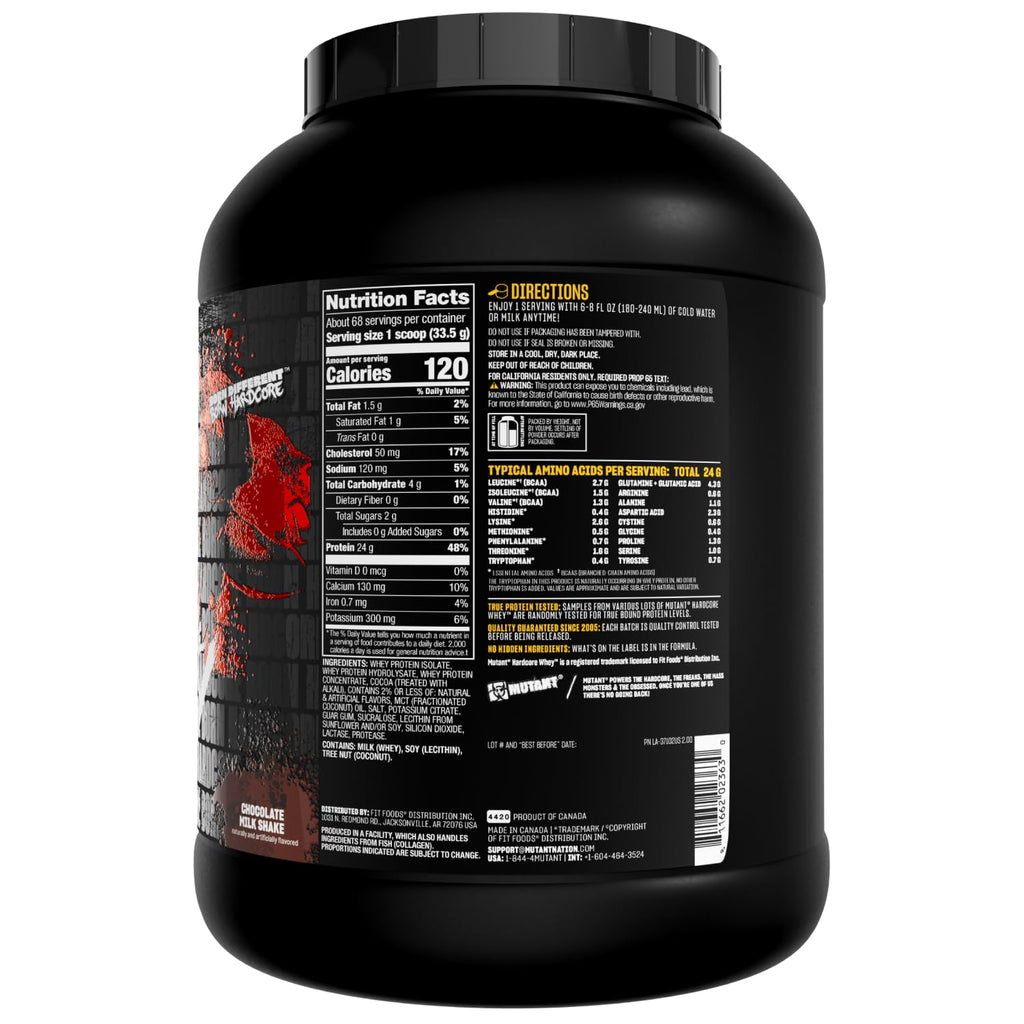 Whey Protein Isolate Chocolate 5 lb O3633