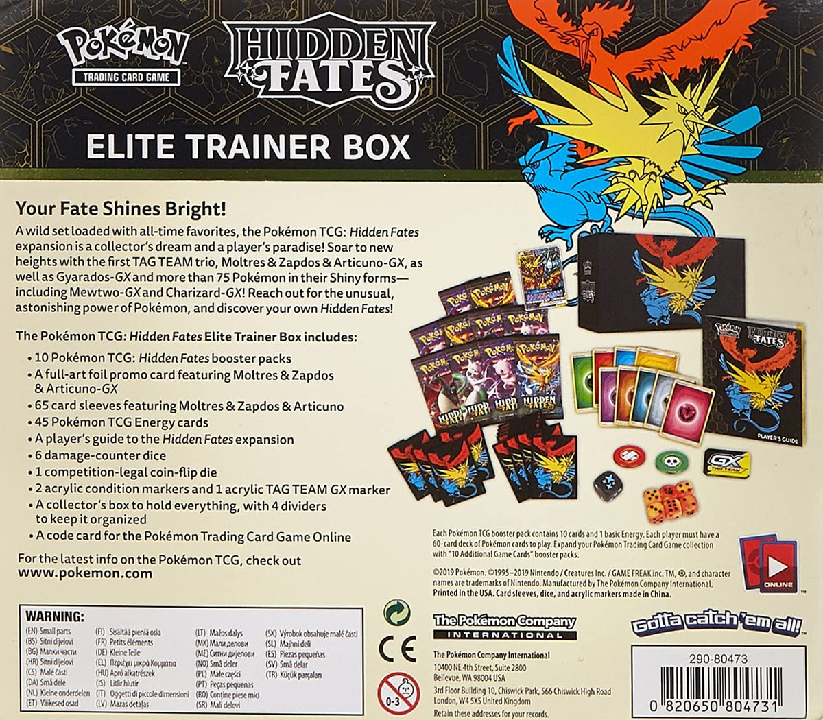 Pokemon TCG Elite Trainer Box D121505