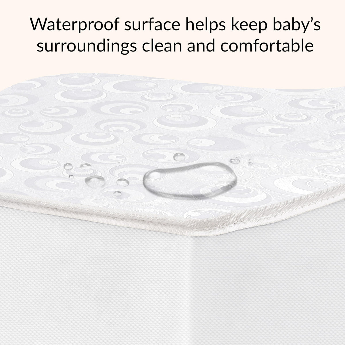 2-in-1 Portable Mini Crib Mattress F58153