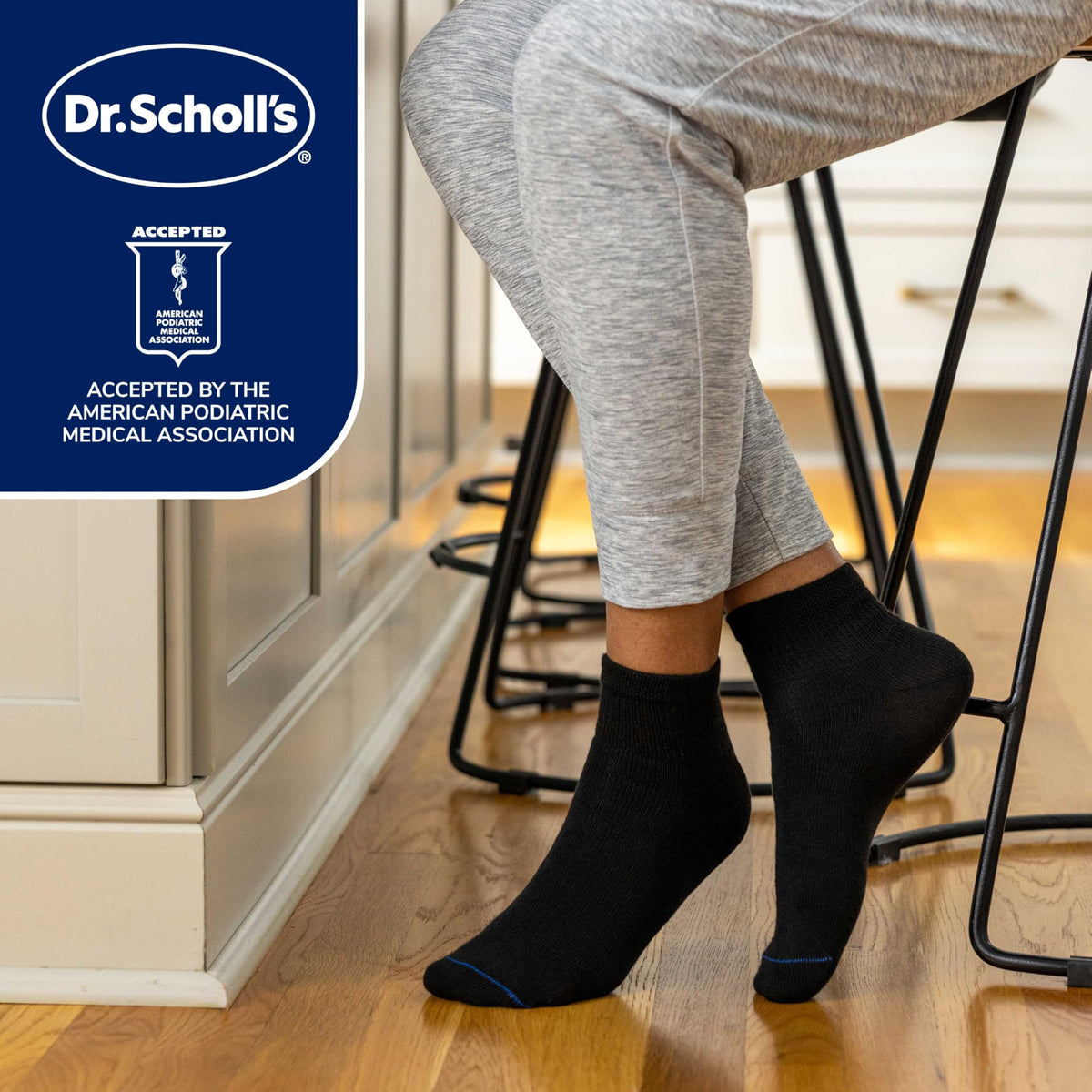 Diabetic Circulatory Flat-Knit Socks R552712