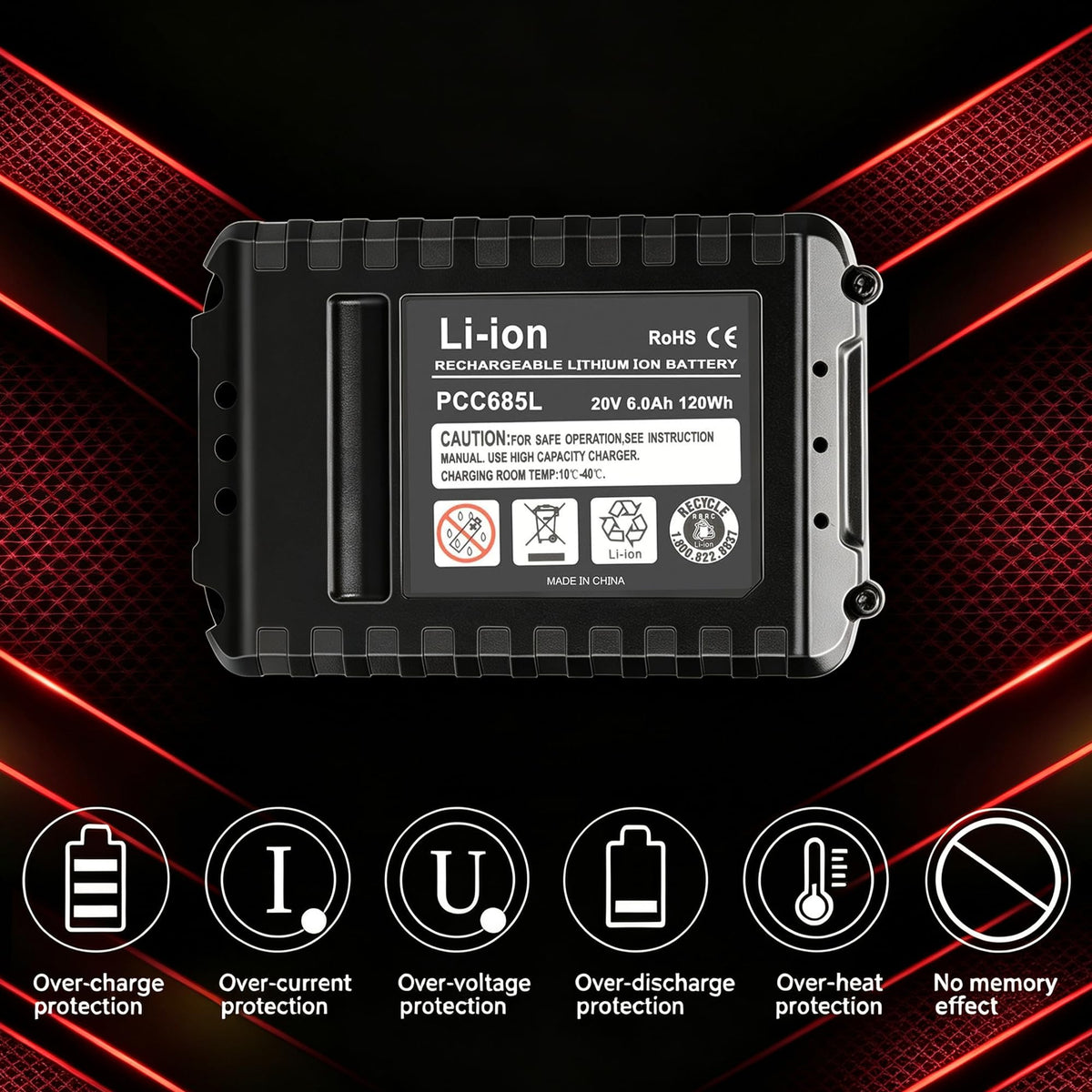 20V MAX Replacement Battery J379
