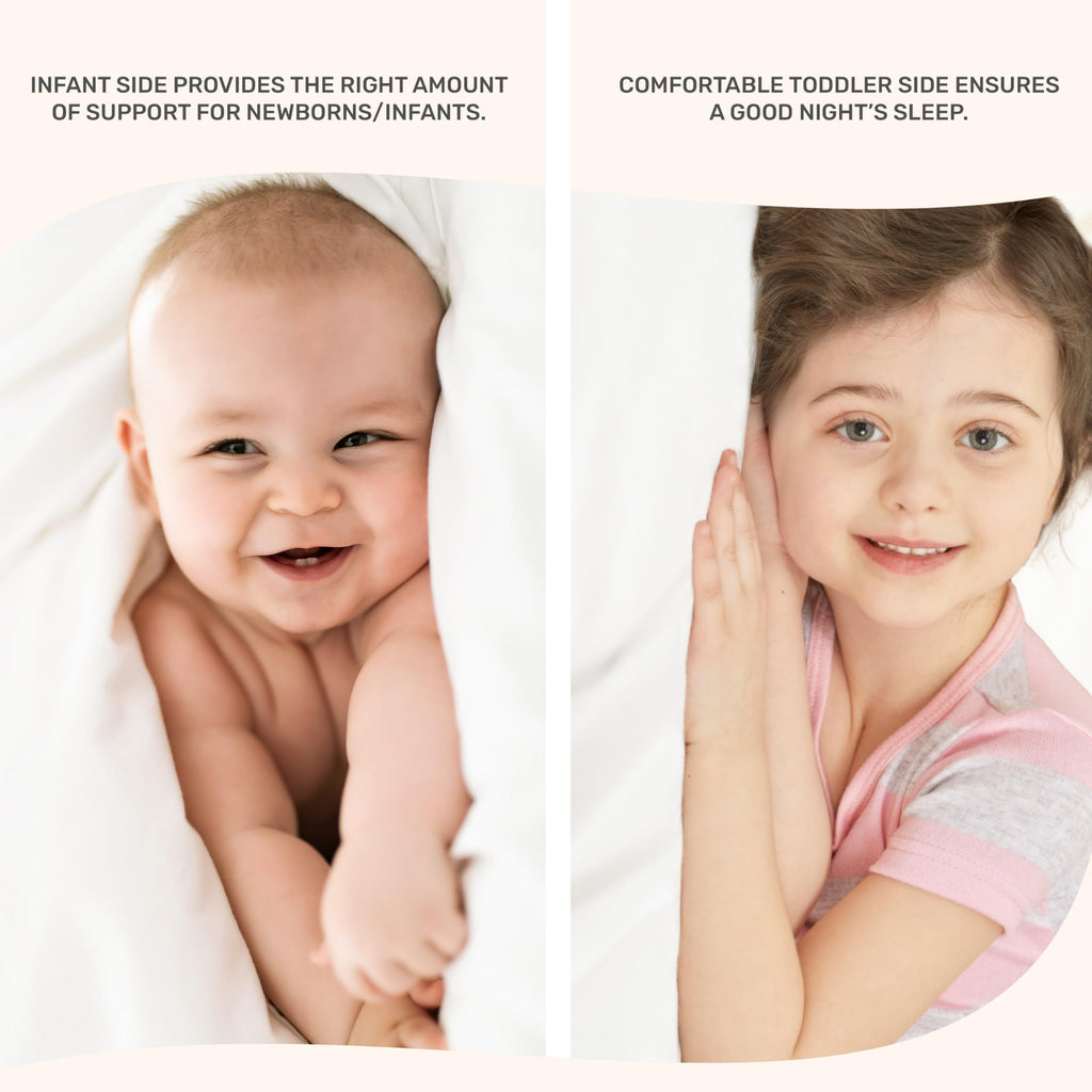 2-in-1 Portable Mini Crib Mattress F58153