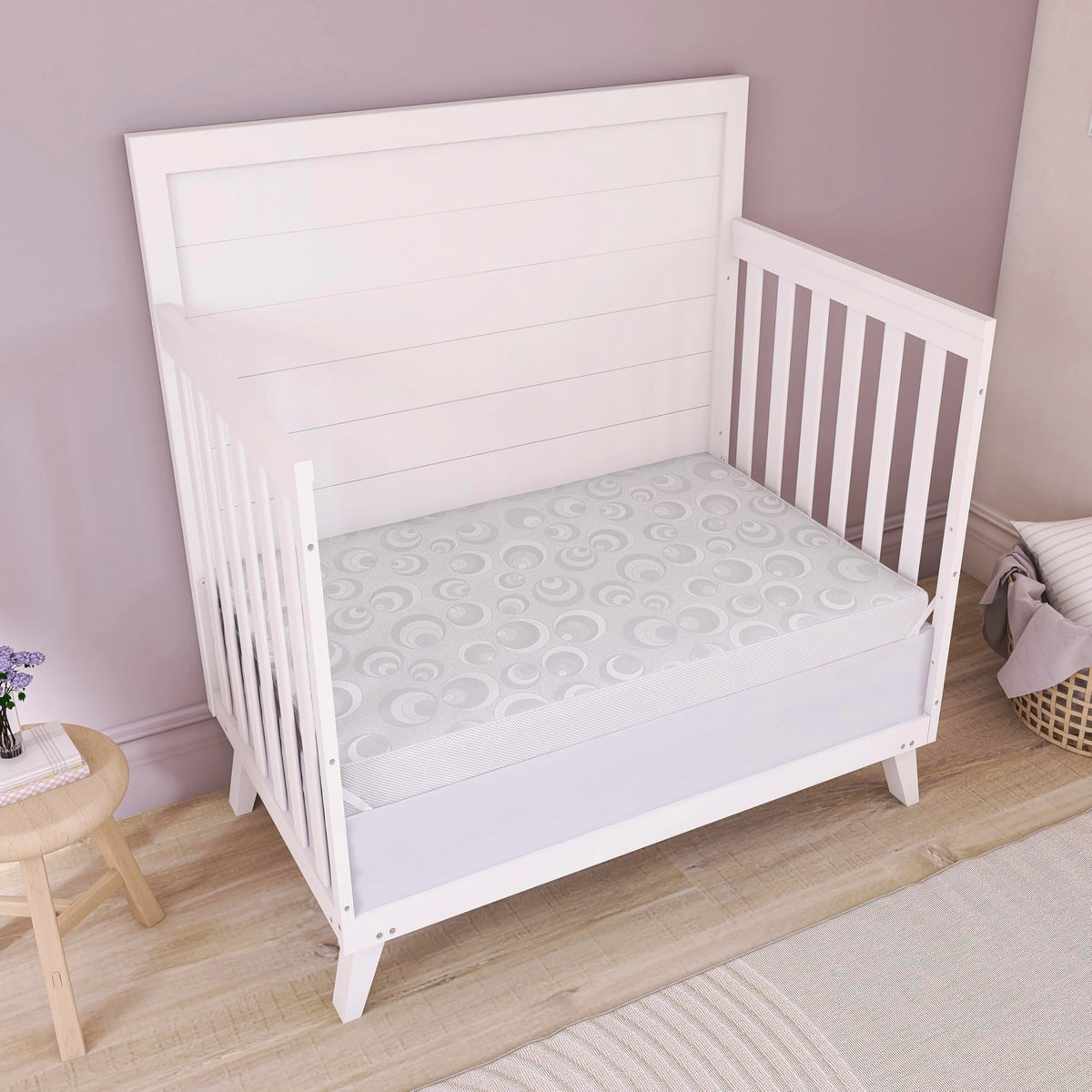 2-in-1 Portable Mini Crib Mattress F58153