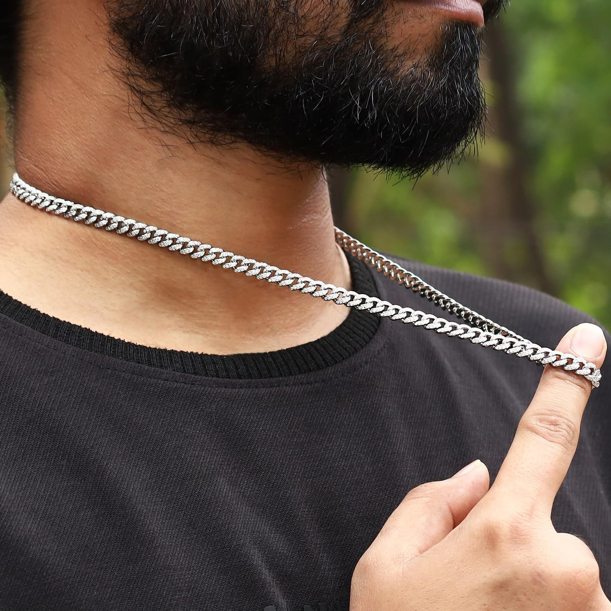Miami Cuban Link Chain Necklace W3858
