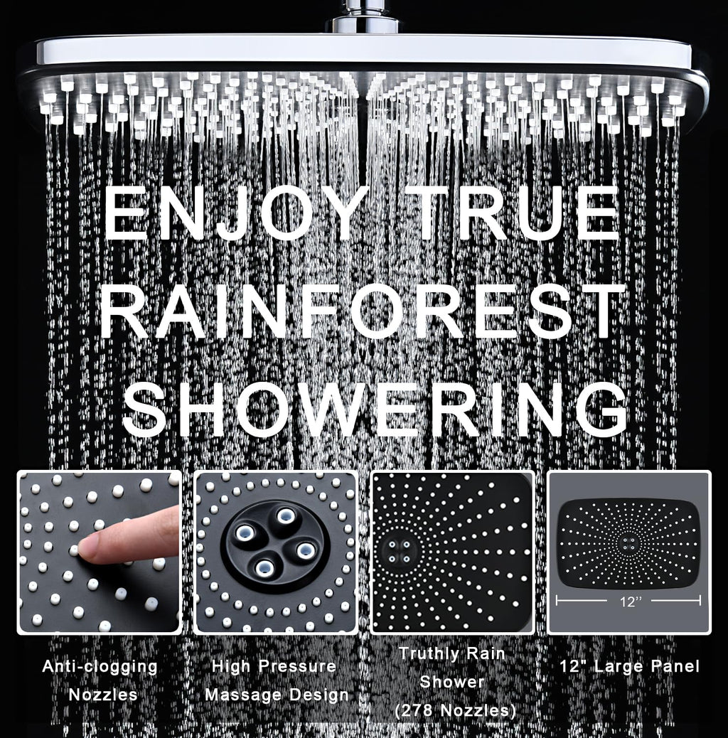 Chrome Handheld Rain Shower Head L894