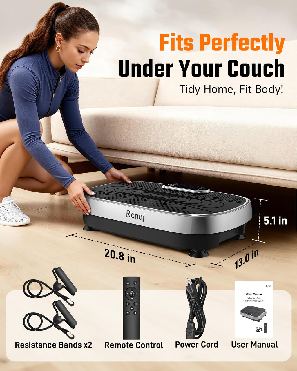 Vibration Plate Exercise Machine L114