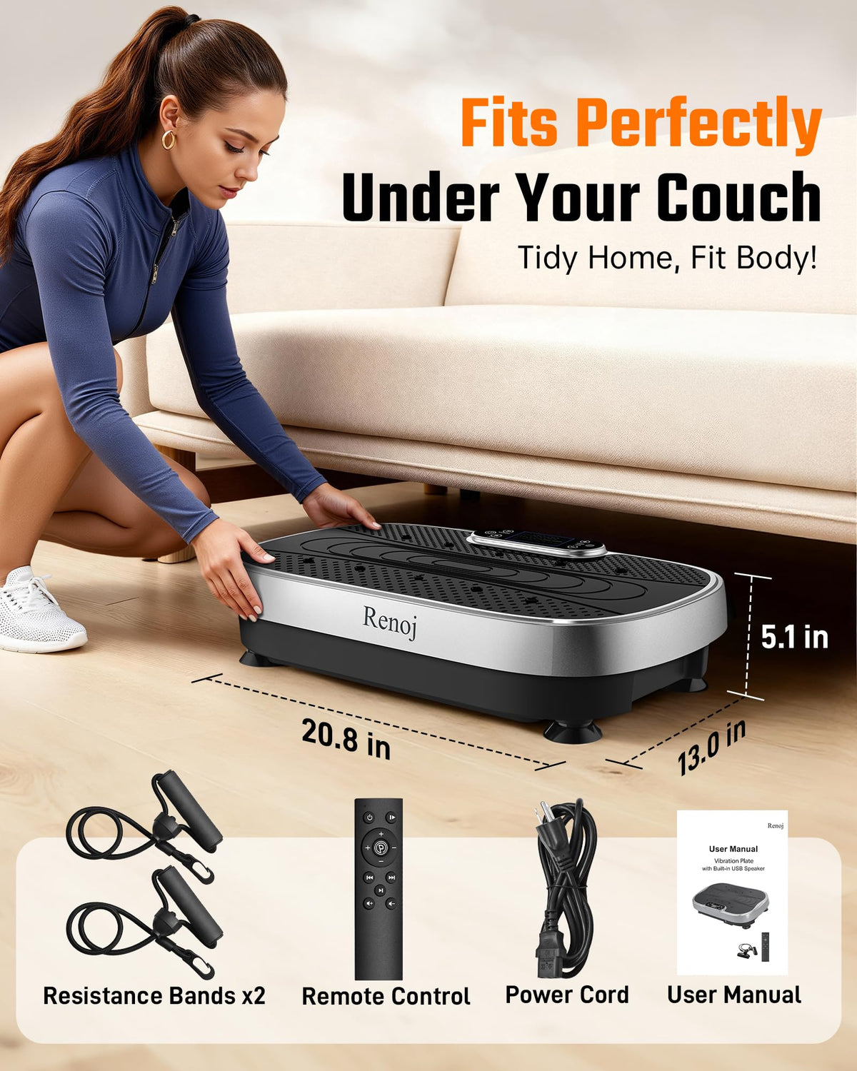Vibration Plate Exercise Machine L114