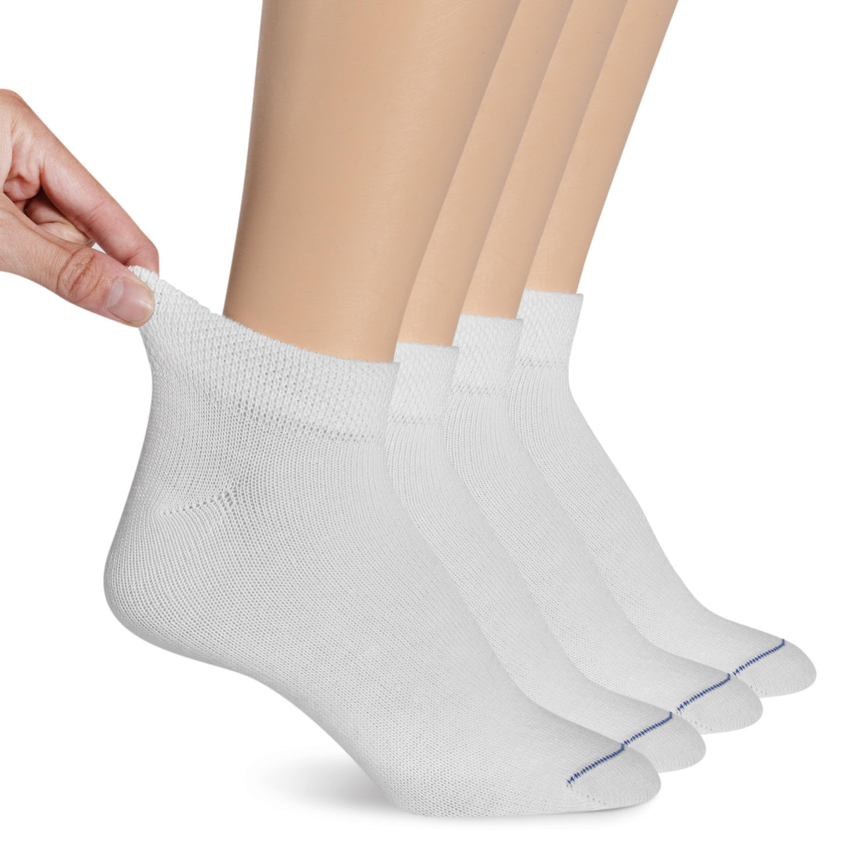 Diabetic Circulatory Flat-Knit Socks R552712