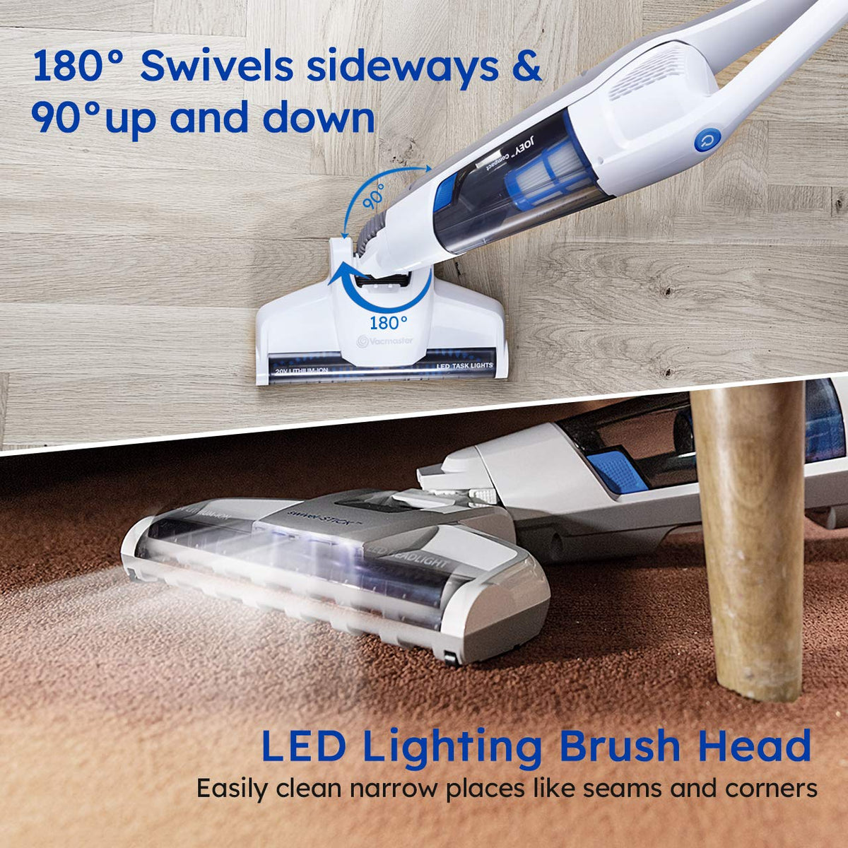 Cordless Handheld & Stick Vacuum 2 in 1 I148