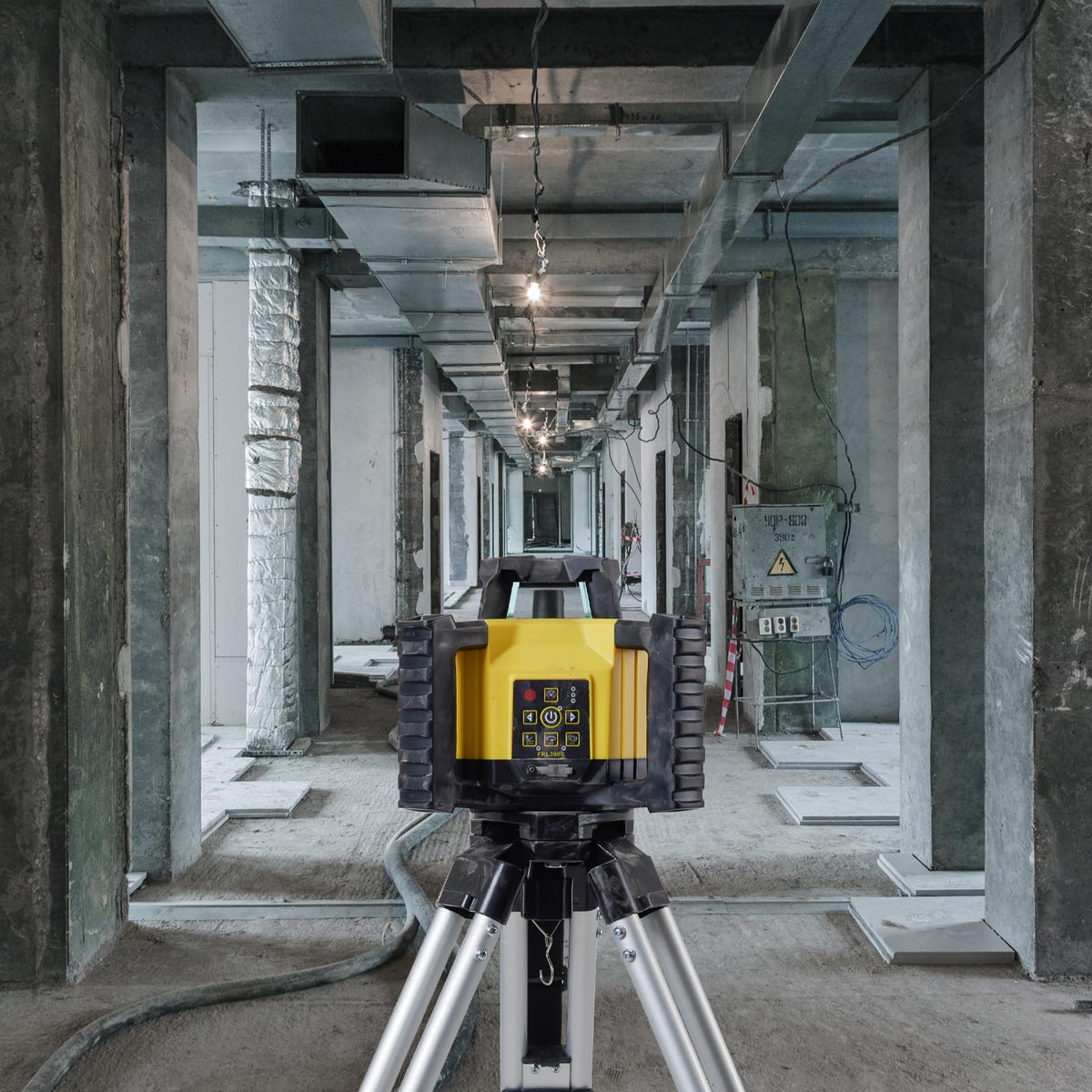 Green Self-Leveling Rotary Laser Level Kit with Tripod O8584