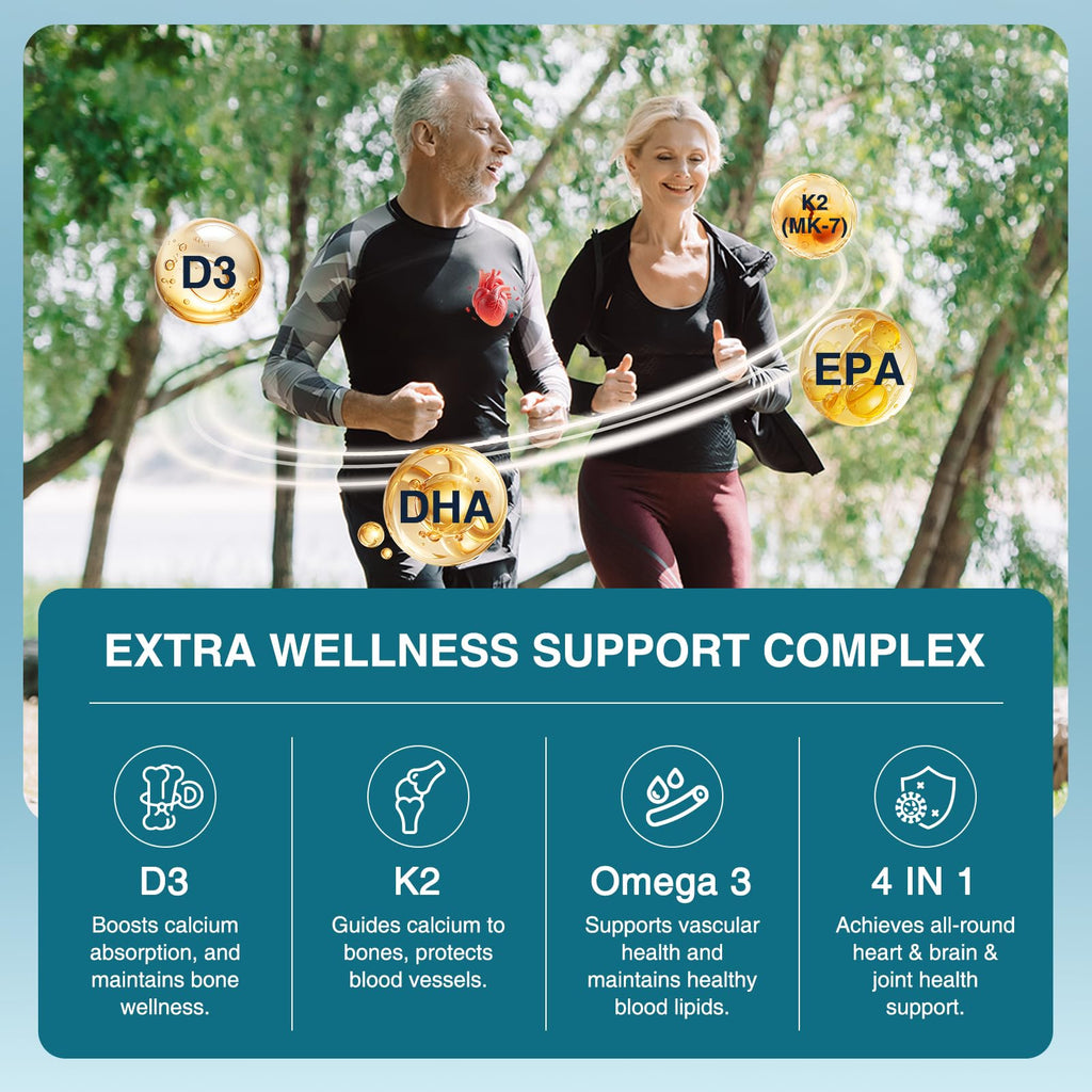 Omega-3 Fish Oil 2000mg 120 Softgels D3657