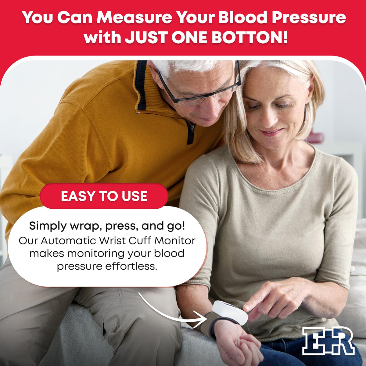 Pink Wrist Blood Pressure Monitor X2769
