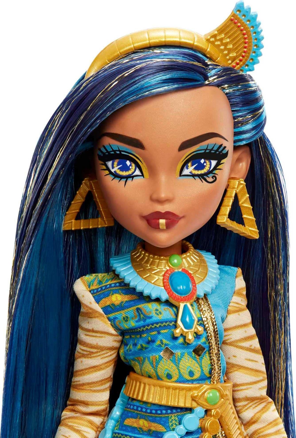 Monster High Doll with Blue Streaked Hair and Fashion Accessories U51760