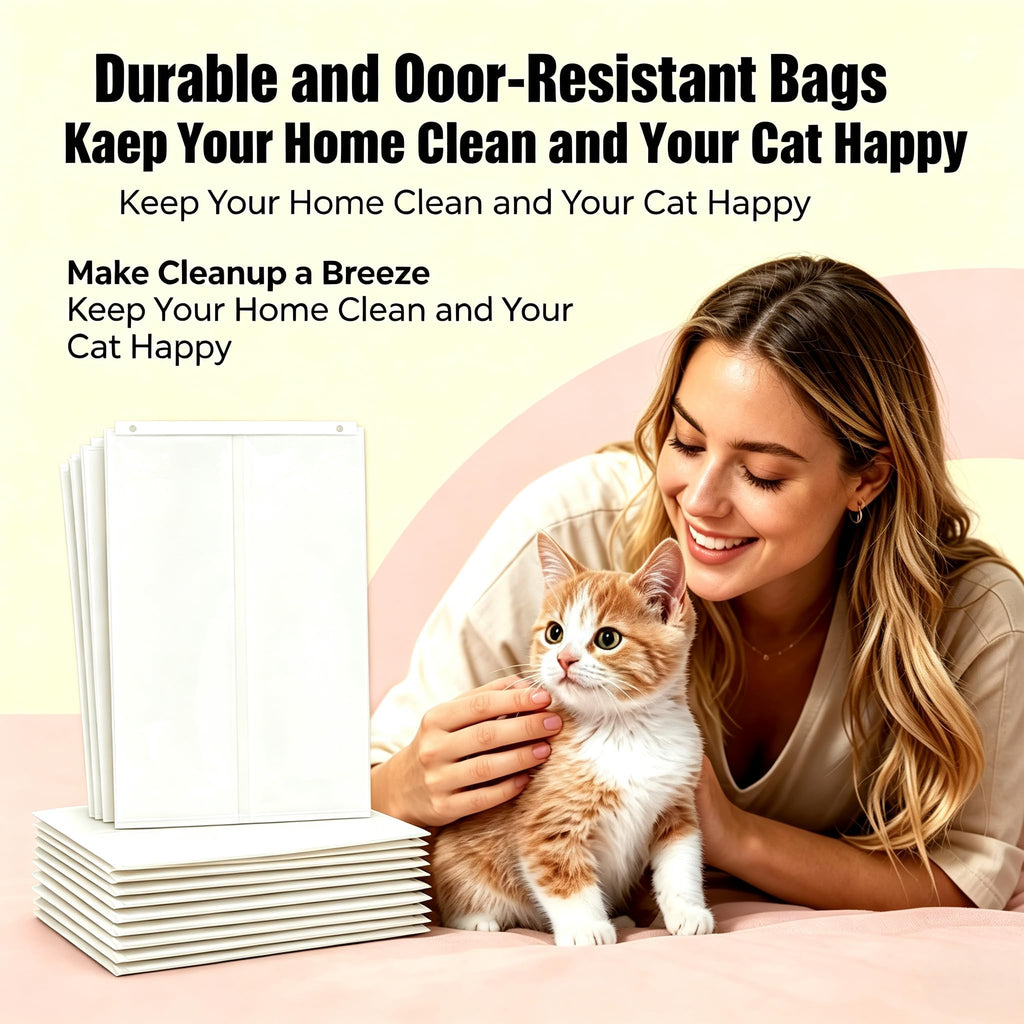 100 Pcs Cat Litter Box Liners N3321