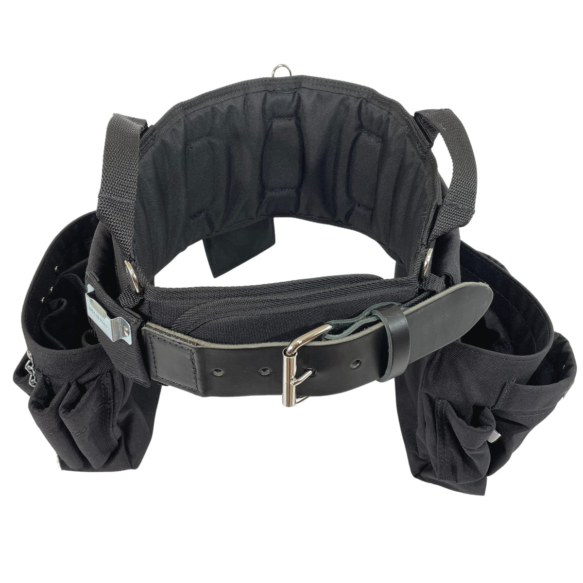 Black Leather Heavy Duty Tool Belt O602