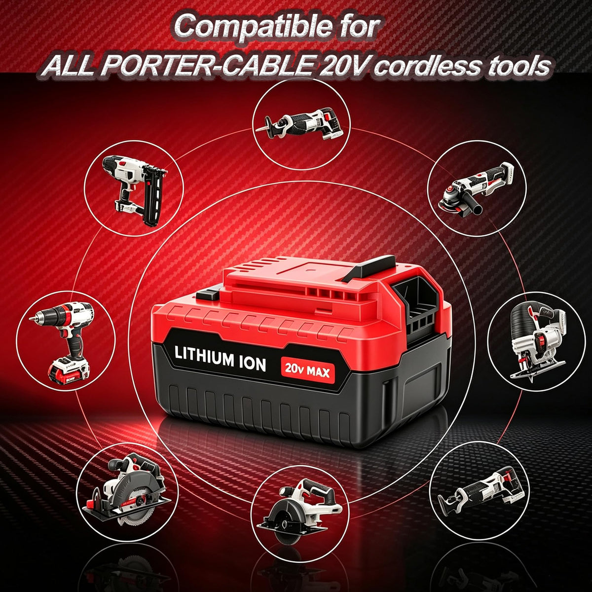20V MAX Replacement Battery J379