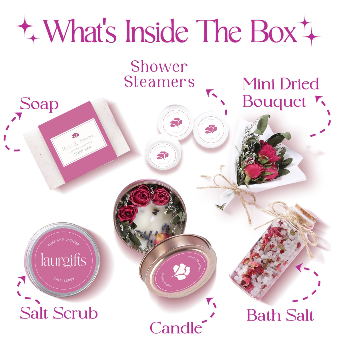 Rose & Jasmine Spa Gift Set M280
