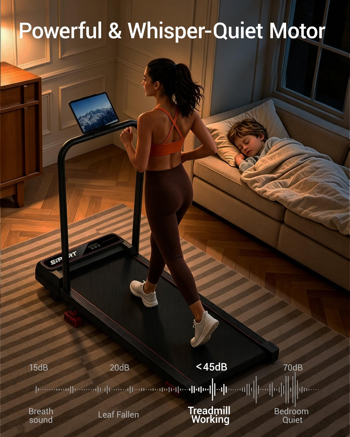 Walking Pad with Vibration Plate K220