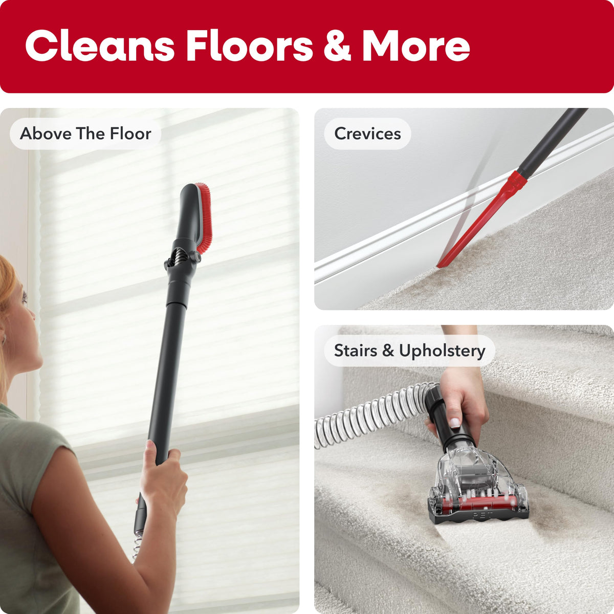 Bagless Upright Vacuum Cleaner I2416