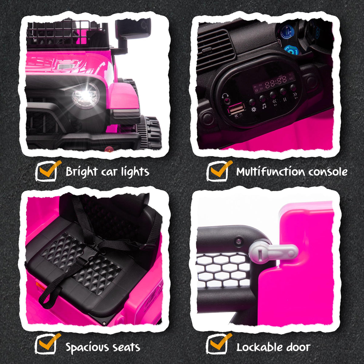 24V One Seat Ride On Toys with Remote Control E920572