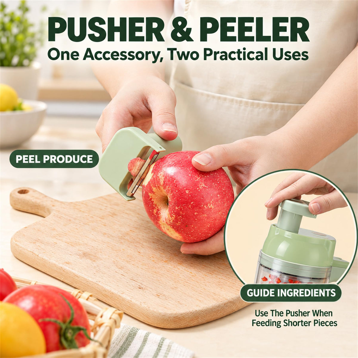 4-in-1 Handheld Electric Vegetable Cutter X3295