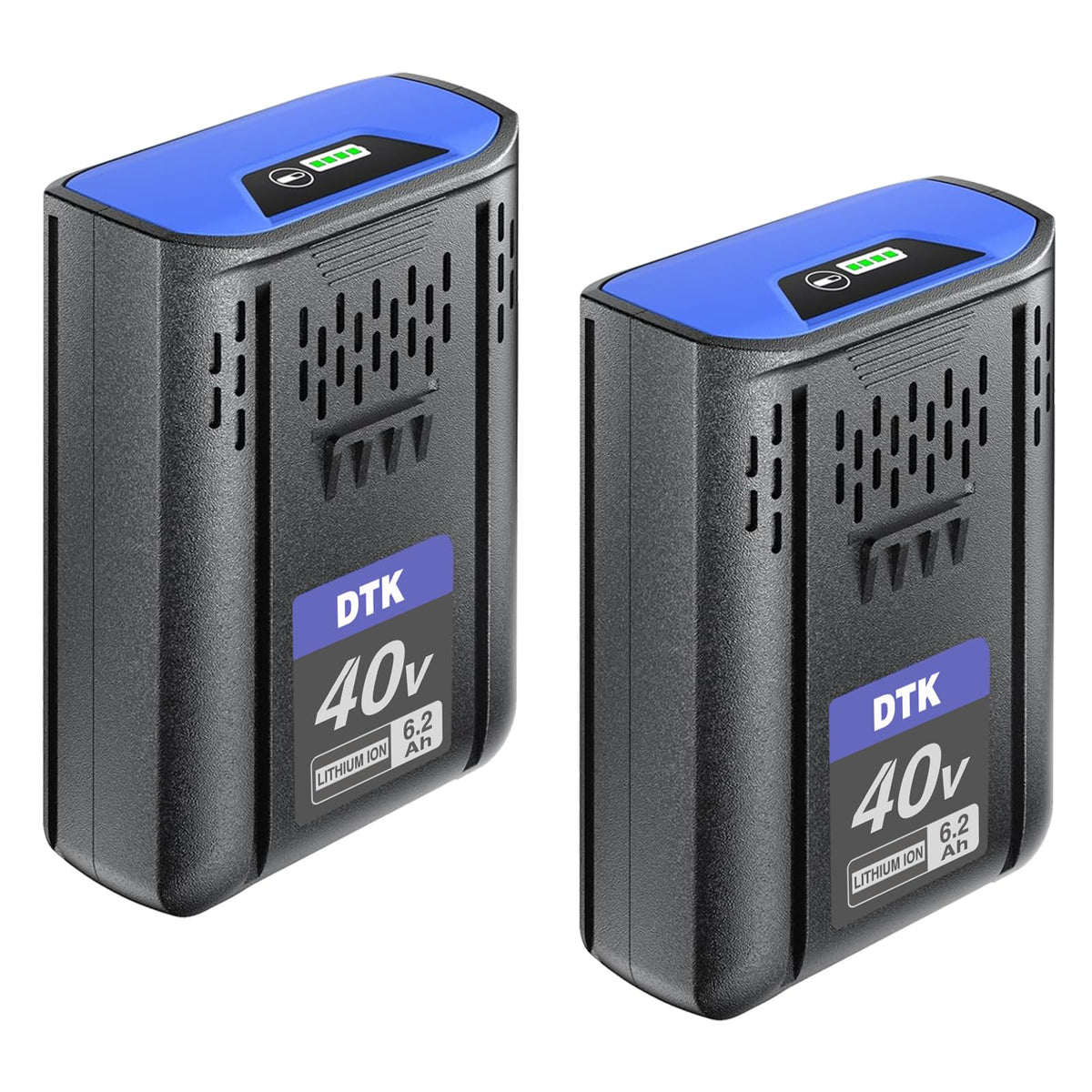 40V 6200mAh Cordless Power Tool Battery 2 Packs C2728